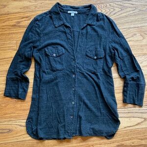 James Perse button down shirt women’s size 2